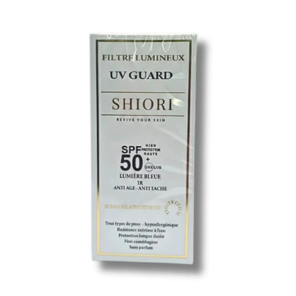 Shiori Filtre Lumineux Uv Guard Teinte Glow Spf50