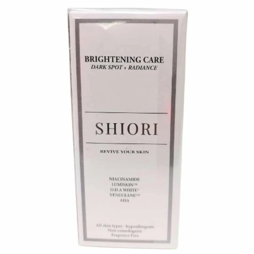 Shiori Soin Illuminateur Anti Taches Et Eclat 50ml