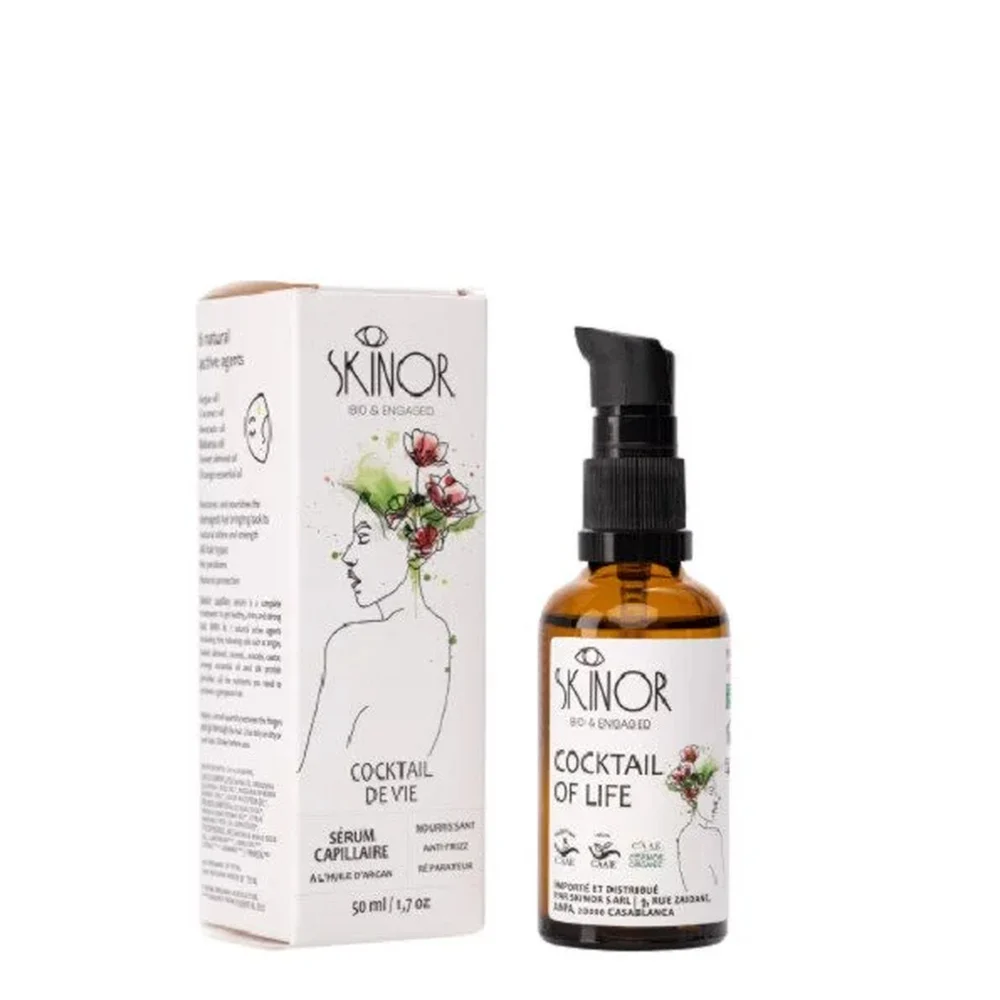 Skinor Serum Capillaire A L Huile D Argan 50ml