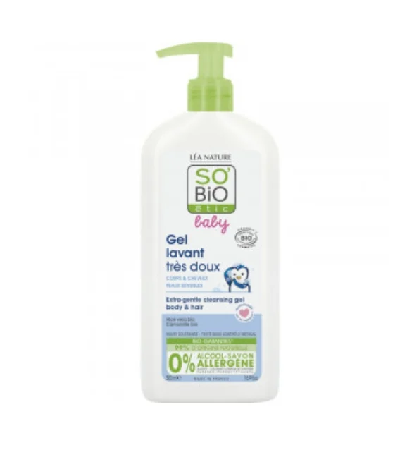So Bio Baby Gel Lavant Tres Doux Hypoallergenic 500ml
