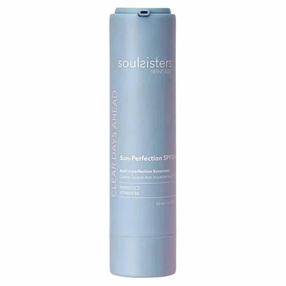 Soulsisters Clear Days Ahead Sun Perfection Ecran Solaire Anti Imperfections Spf50 50ml