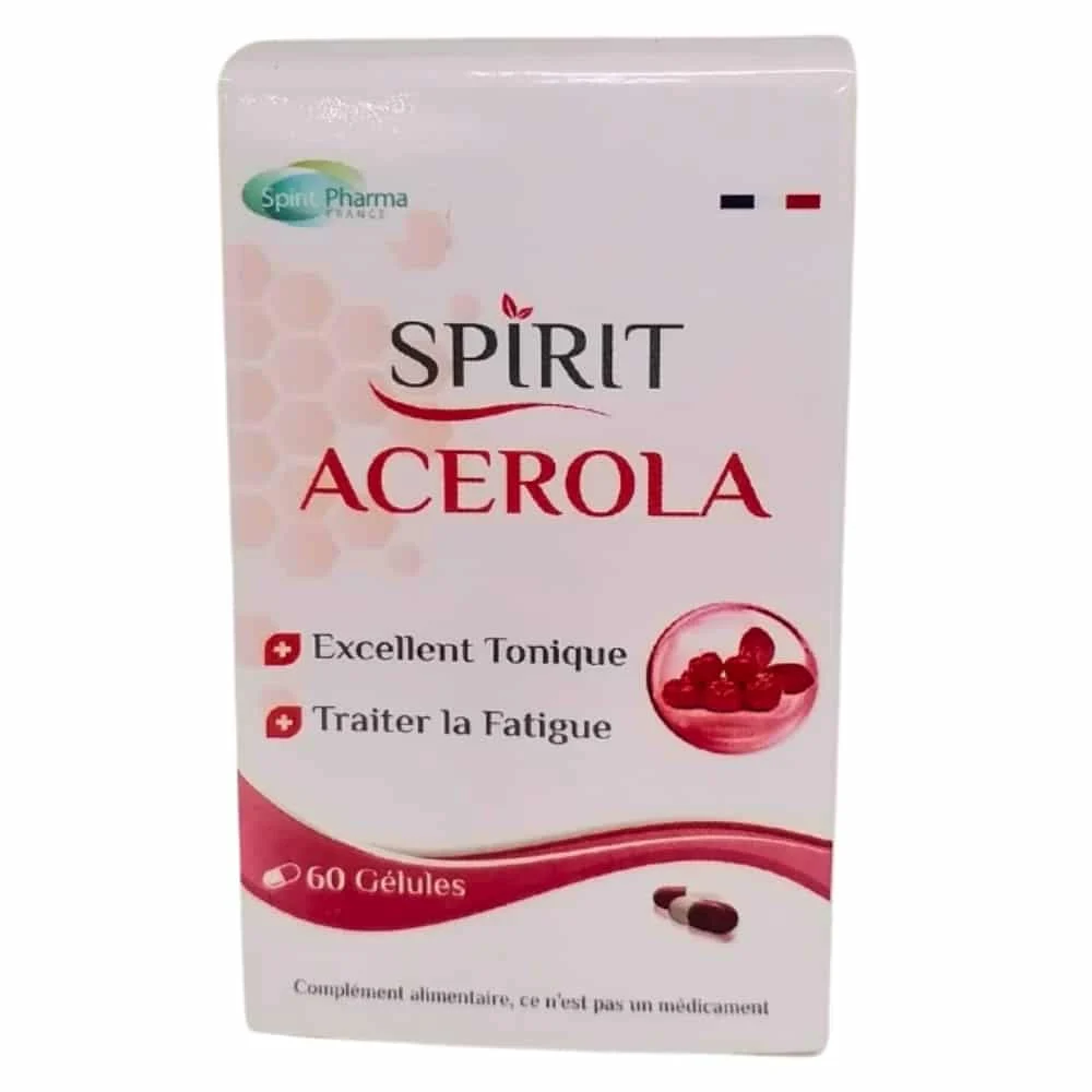 Spirit Pharma Acerola Excellent Tonique 60 Gelules