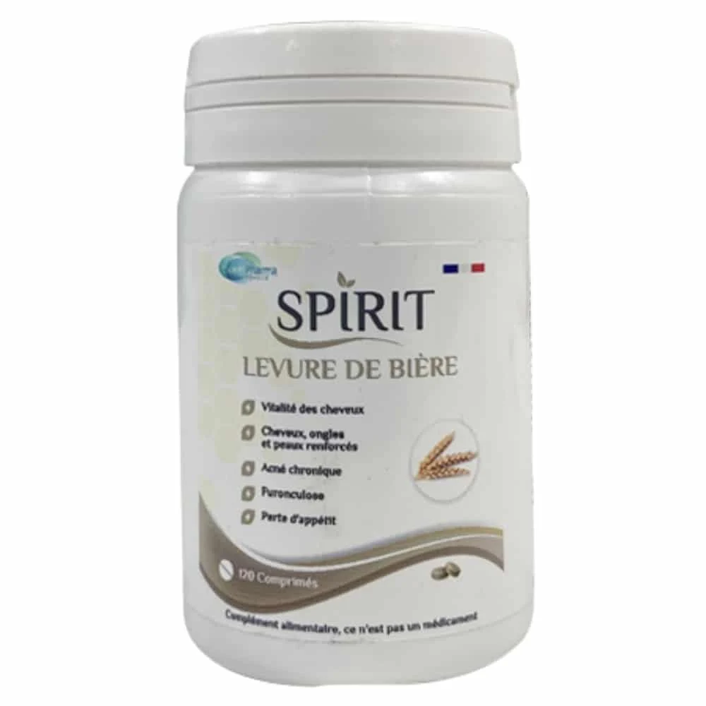 Spirit Pharma Levure De Biere 120 Comprimes