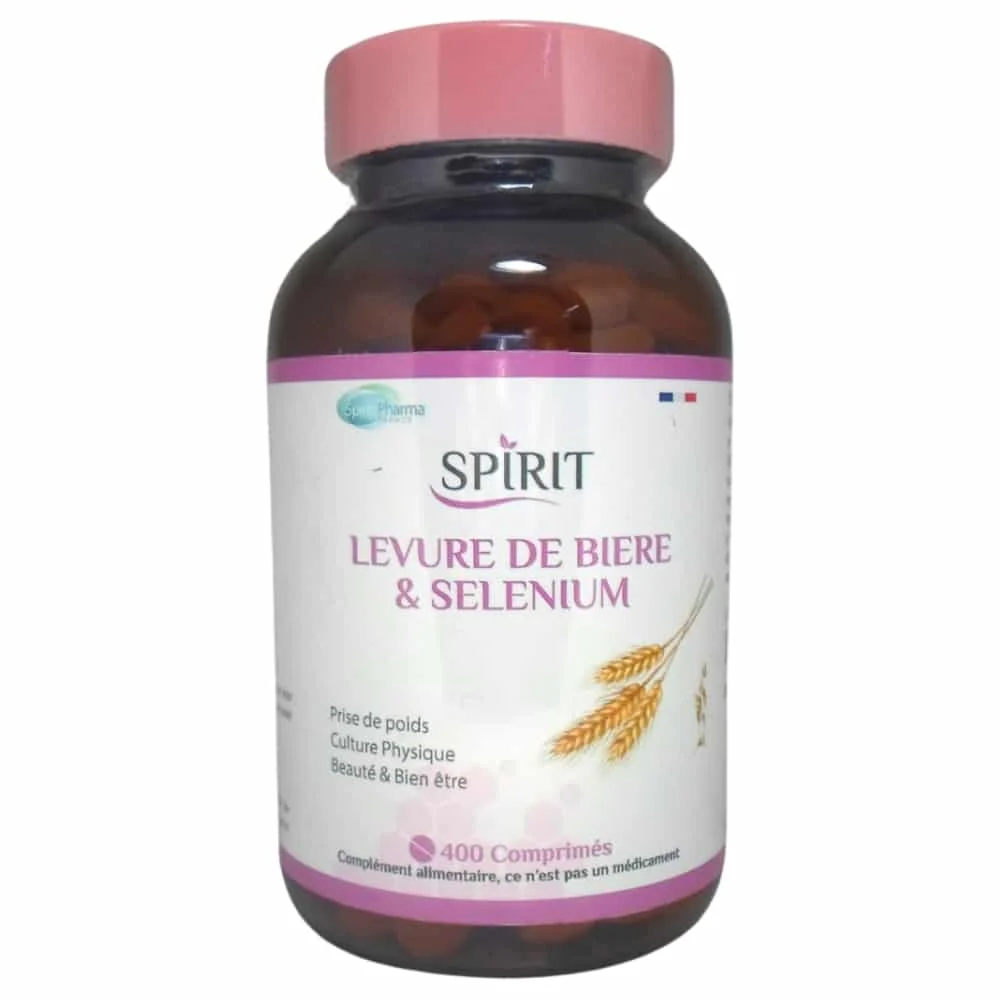Spirit Pharma Levure De Biere Et Selenium Prise De Poids 400 Comprimes
