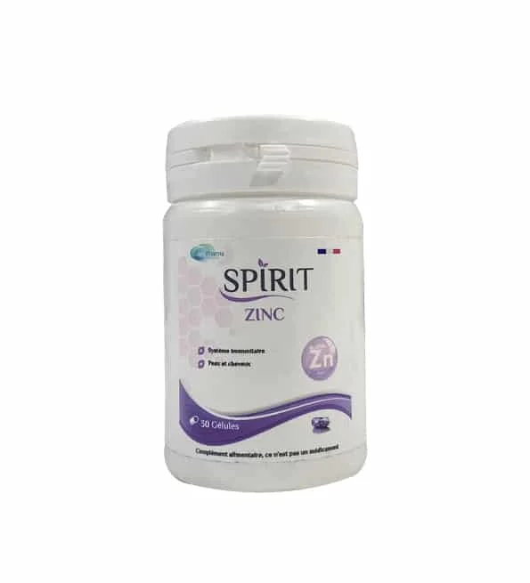 Spirit Pharma Zinc 30 Gelules