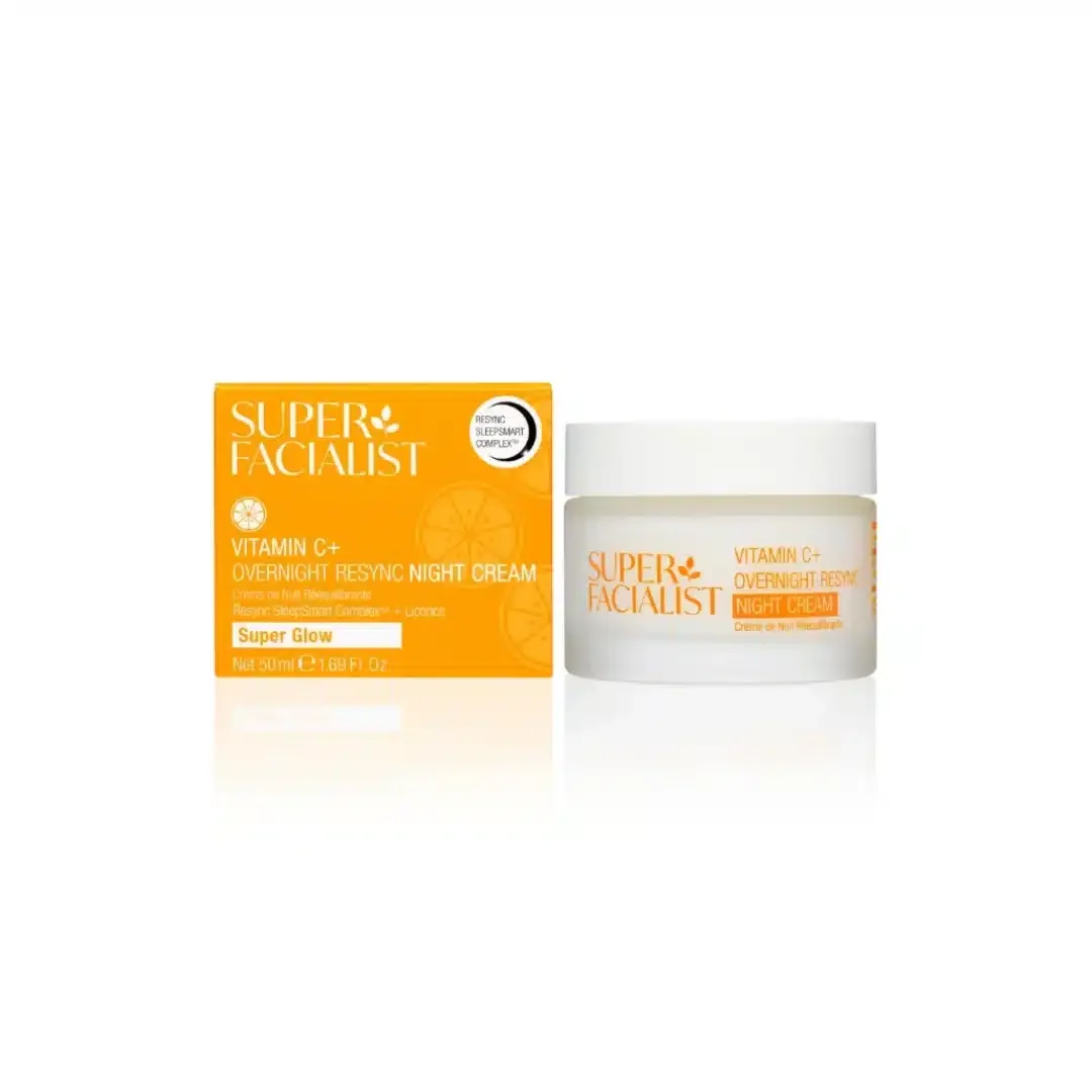 Super Facialist Vitamin C Overnight Resync Night Cream 50ml