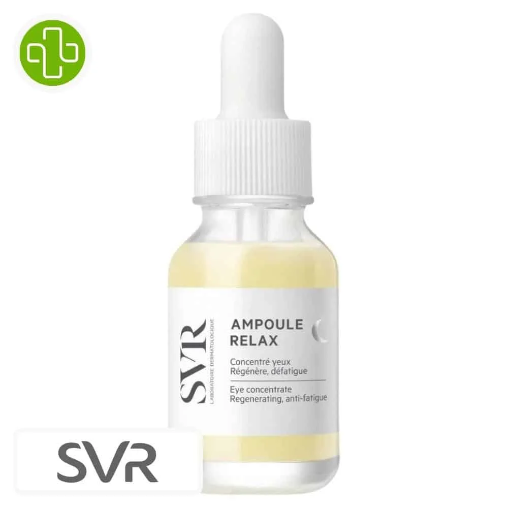 Svr Ampoule Relax Concentre Yeux Regenerant Defatiguant 15ml