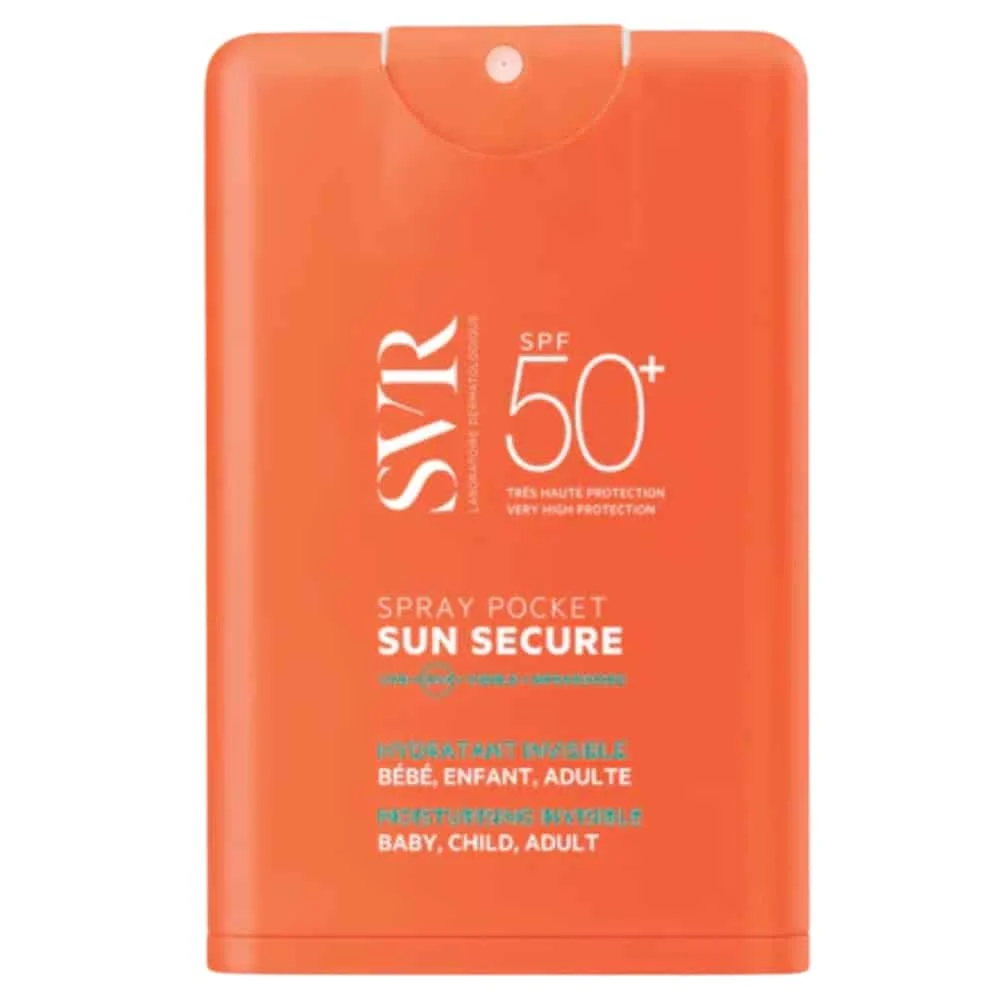 Svr Sun Secure Spray Pocket Solaire Invisible Spf50 20ml