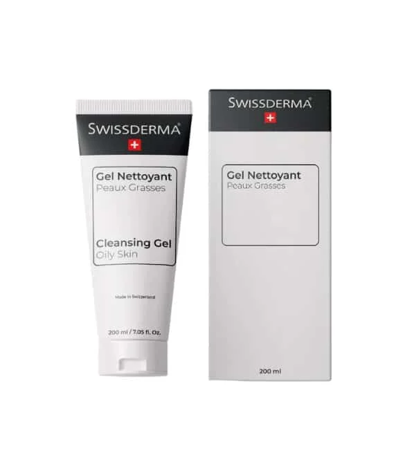 Swissderma Gel Nettoyant Peau Grasse 200ml