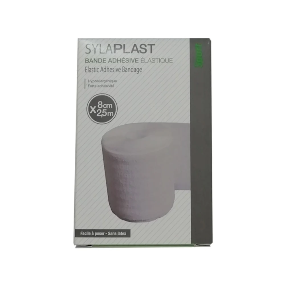 Sylaplast Bande Adhesive Elastique 8cm25cm