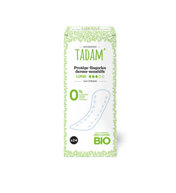 Tadam Protege Lingeries Coton Bio Long 24un