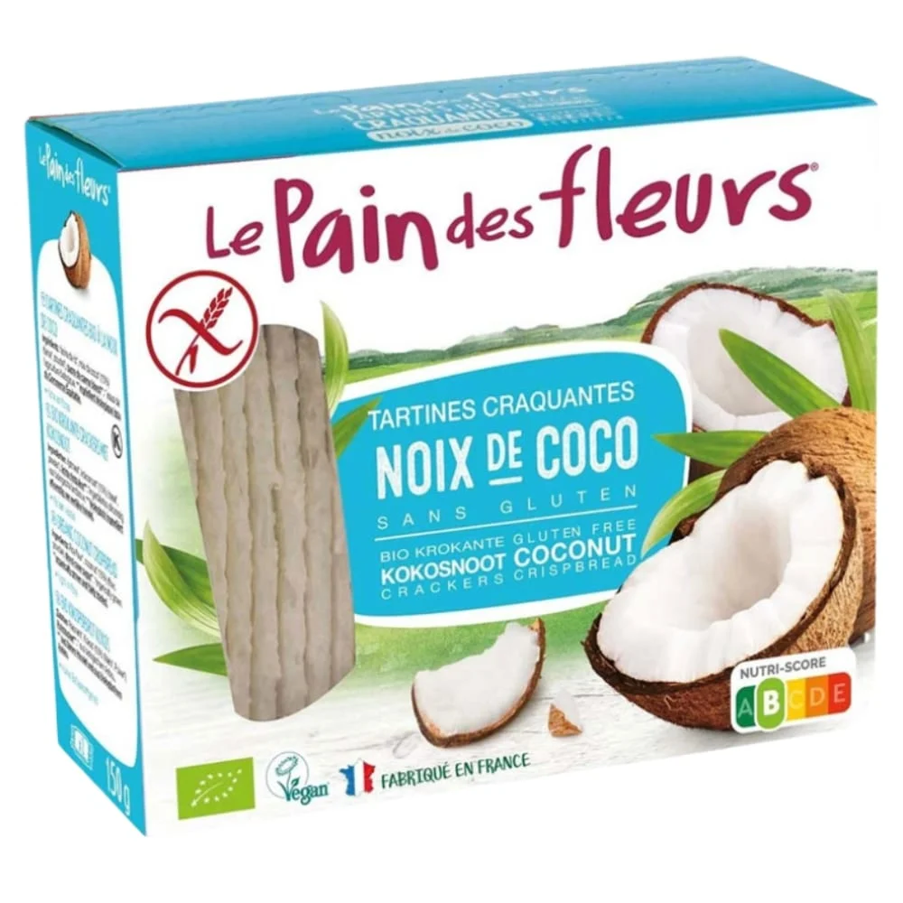 Tartines Craquantes A La Noix De Coco Sans Gluten 150g