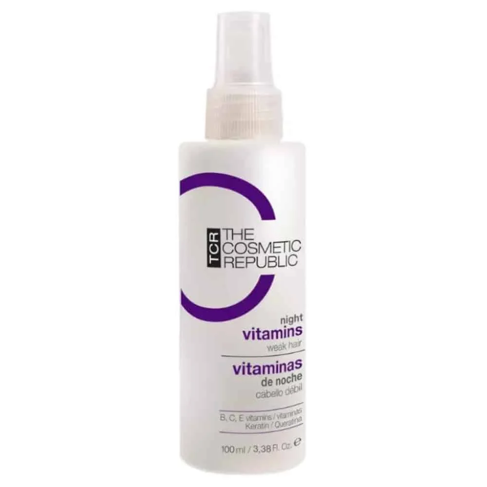 Tcr The Cosmetic Republic Night Hair Vitamins Cheveux Fragilises 100ml