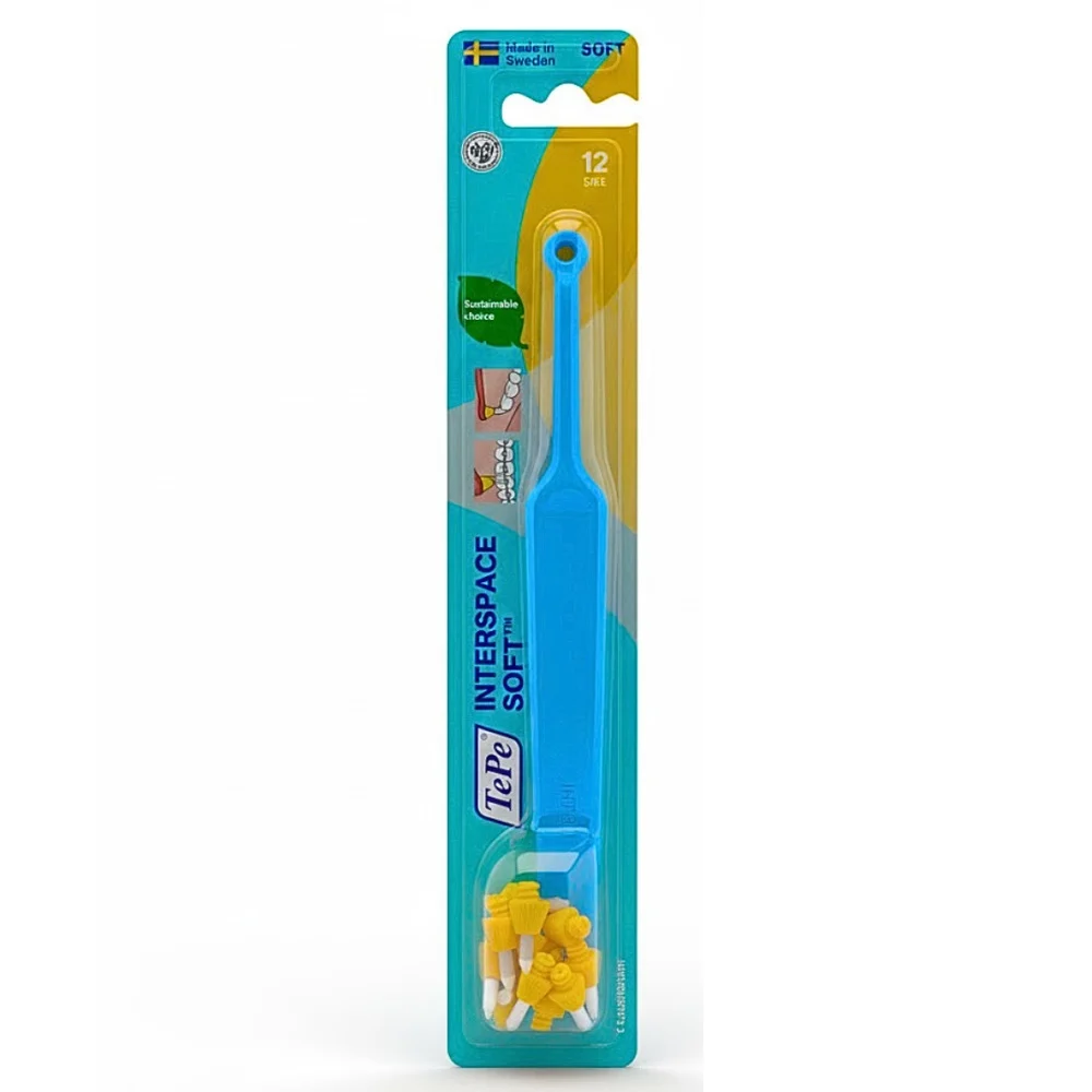 Tepe Brosse A Dents Interspace Medium 1 Manche 12pieces