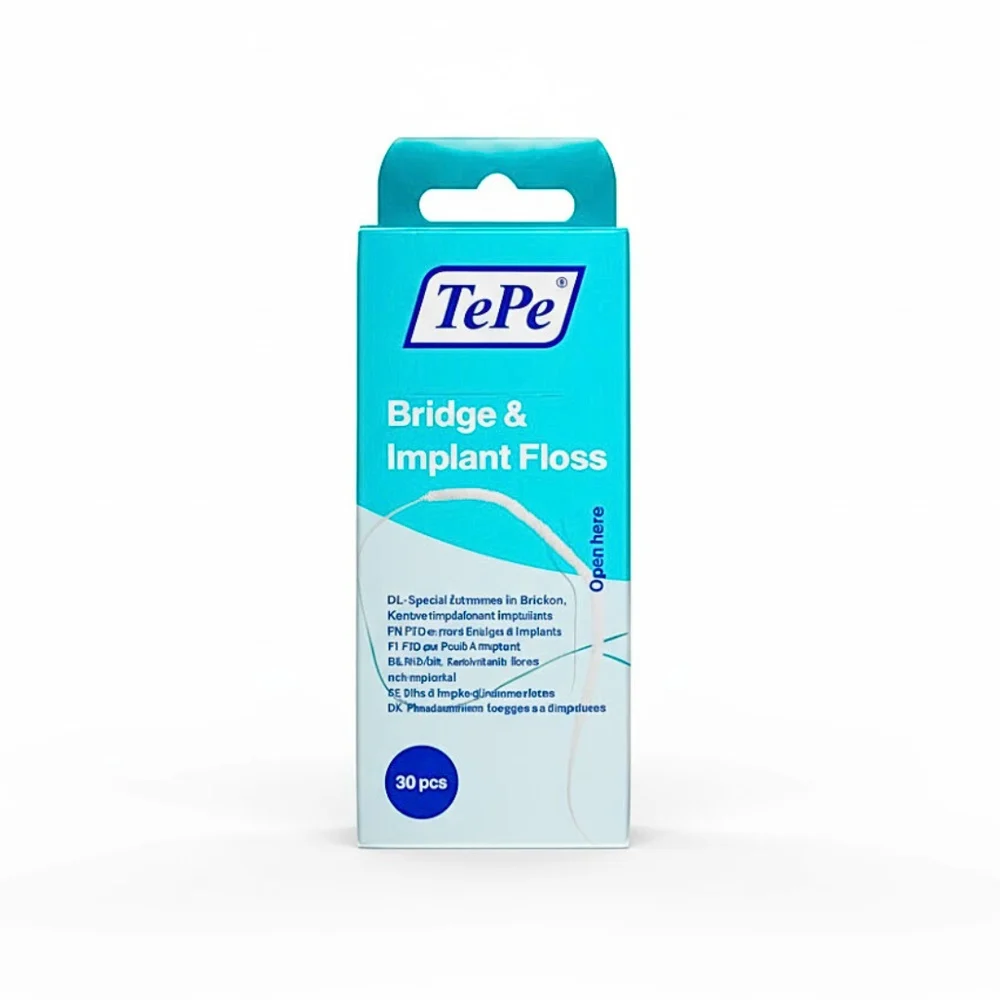 Tepe Tepe Fil Dentaire Pour Bridge Et Implant 30u