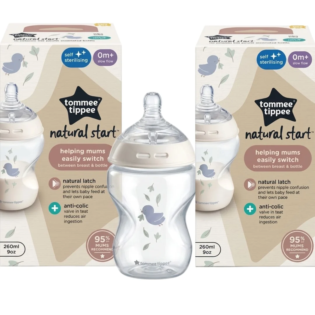 Tommee Tippee Biberon Natural Start 2x260ml 0mois Refrence 42252091