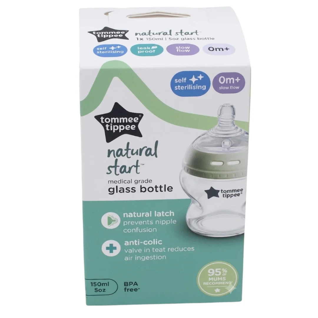Tommee Tippee Biberon Verre Natural Start 150ml 0m Ref 42243791