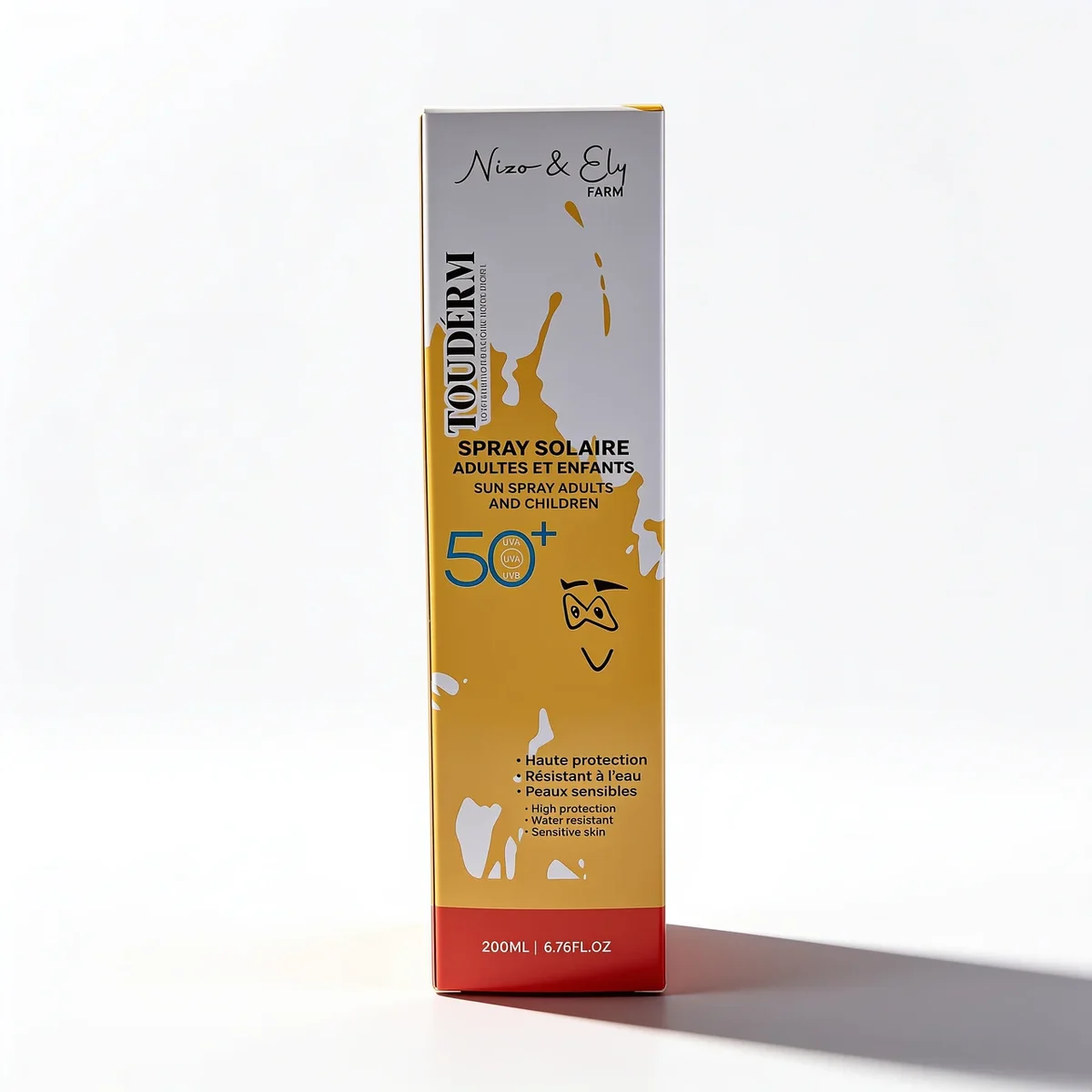 Touderm Spray Solaire Spf50 200ml