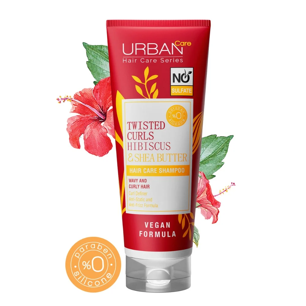 Urban Care Twisted Curls Hibiscus Shea Butter Shampoo 250ml