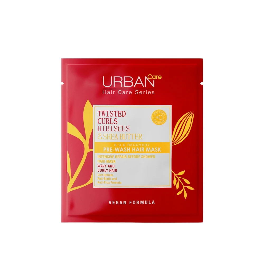 Urban Care Twisted Curls Hibiscusshea Butter Mask Hair Intensiv 230ml