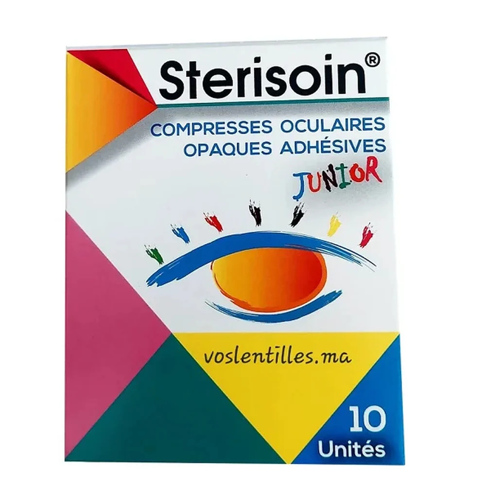 Urgo Compresses Sterisoin Oculaires Juniors 10pcs