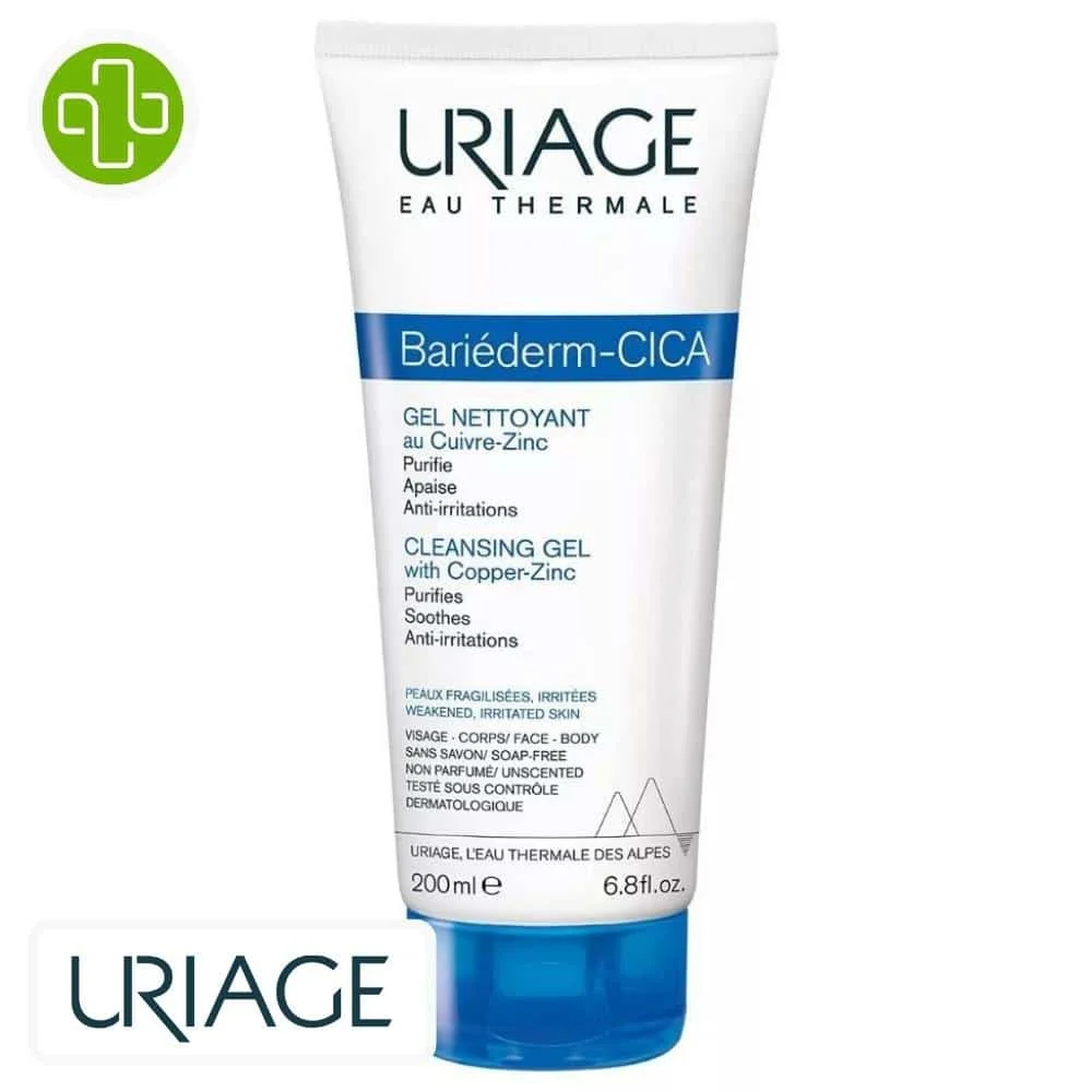 Uriage Bariederm Cica Gel Nettoyant Purifiant 200ml