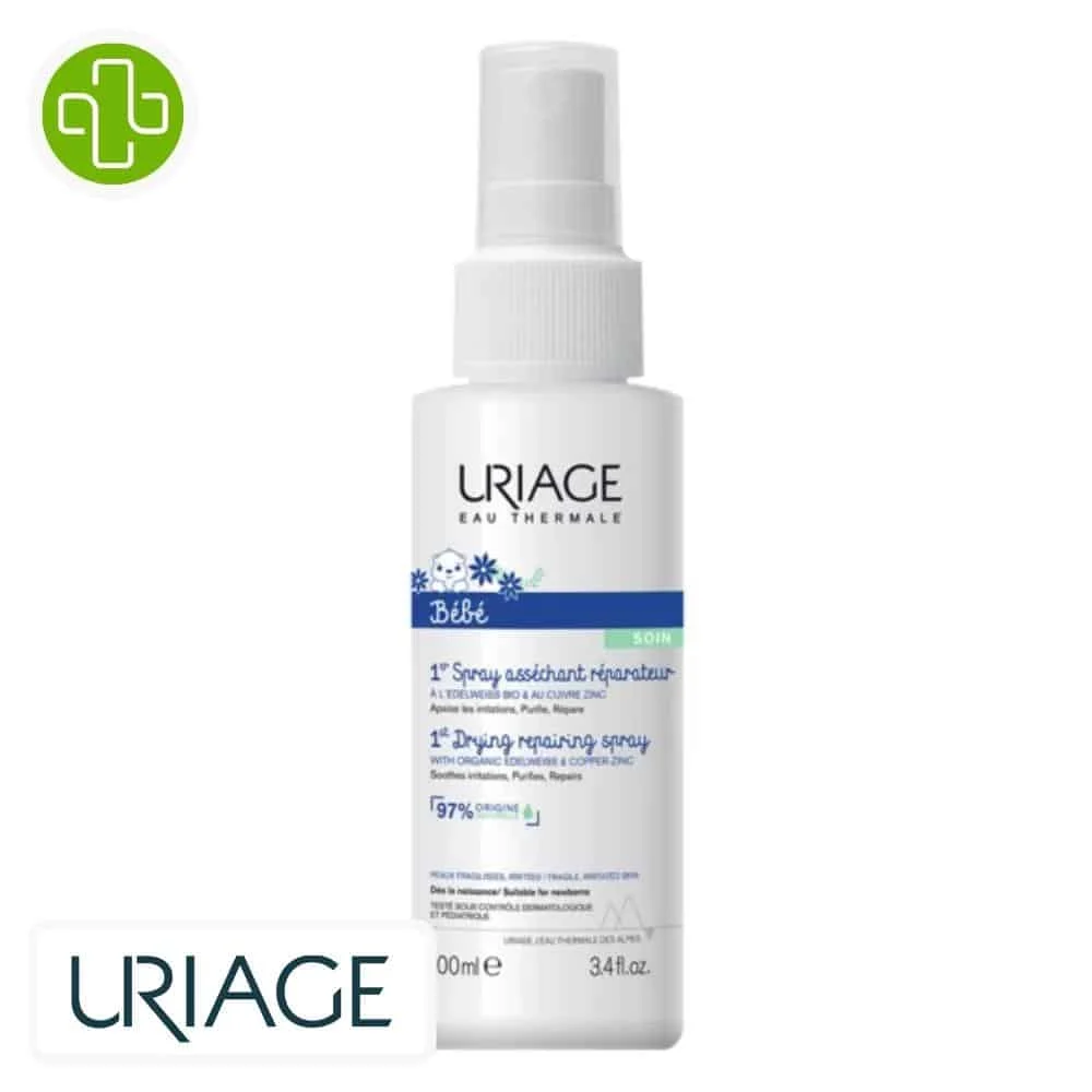 Uriage Bebe 1er Spray Assechant Reparateur 100ml