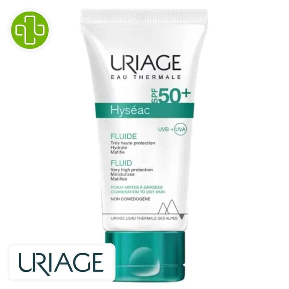 Uriage Hyseac Fluide Hydratant Matifiant Spf50 50ml