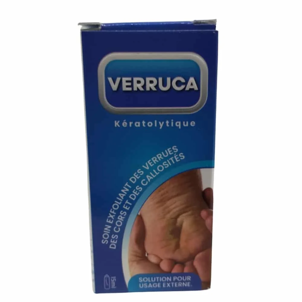 Verruca Keratolytique Soin Exfoliant Des Verrues Cors Et Callosites 15ml
