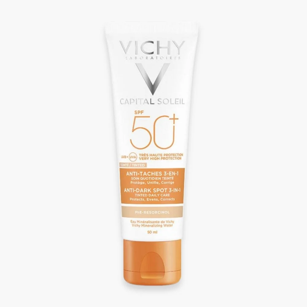 Vichy Capital Soleil Soin Anti Taches Teinte 3en1 Spf50 50ml