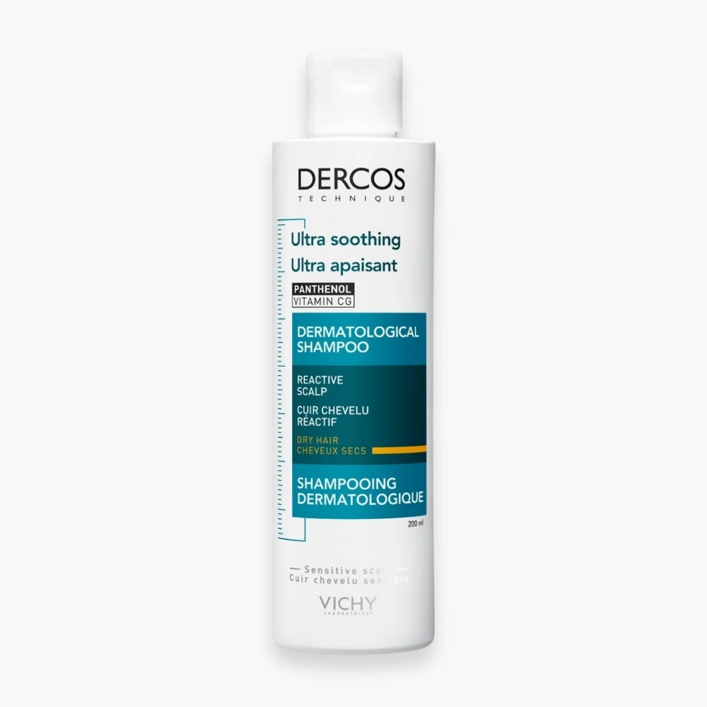Vichy Dercos Ultra Apaisant Shampoing Dermatologique Cheveux Secs 200ml