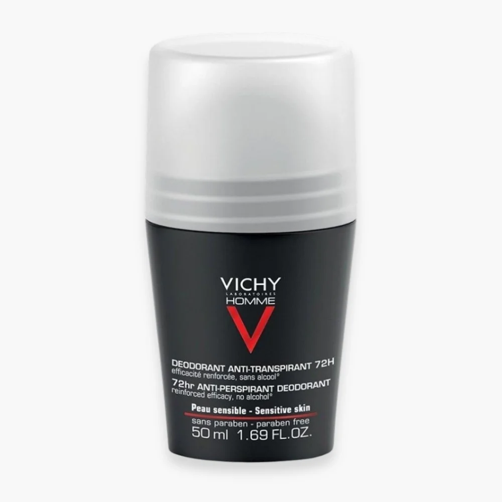 Vichy Homme Deodorant Roll On Anti Transpirant Controle Extreme 72h 50ml