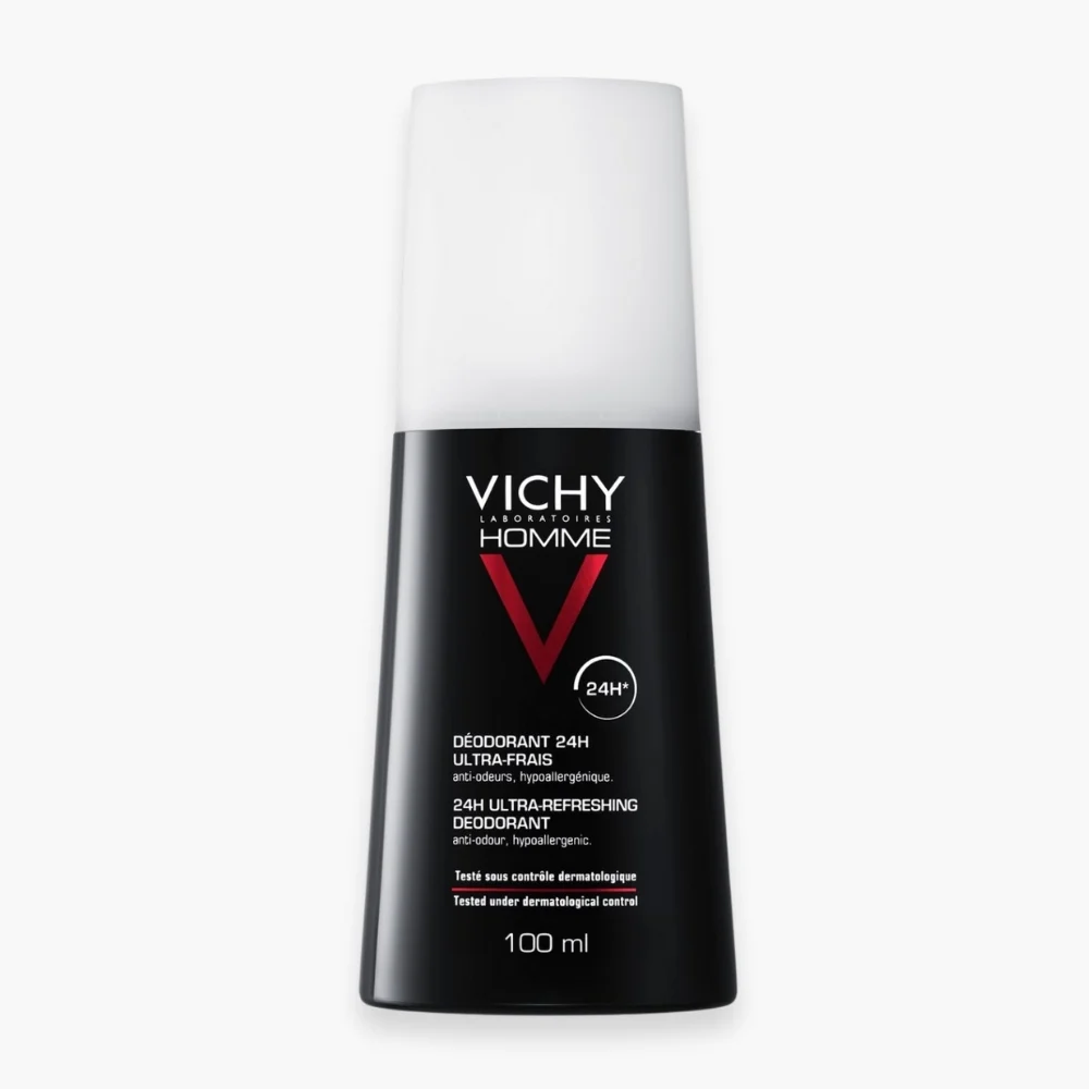 Vichy Homme Deodorant Aerosol Ultra Frais 24h 100ml