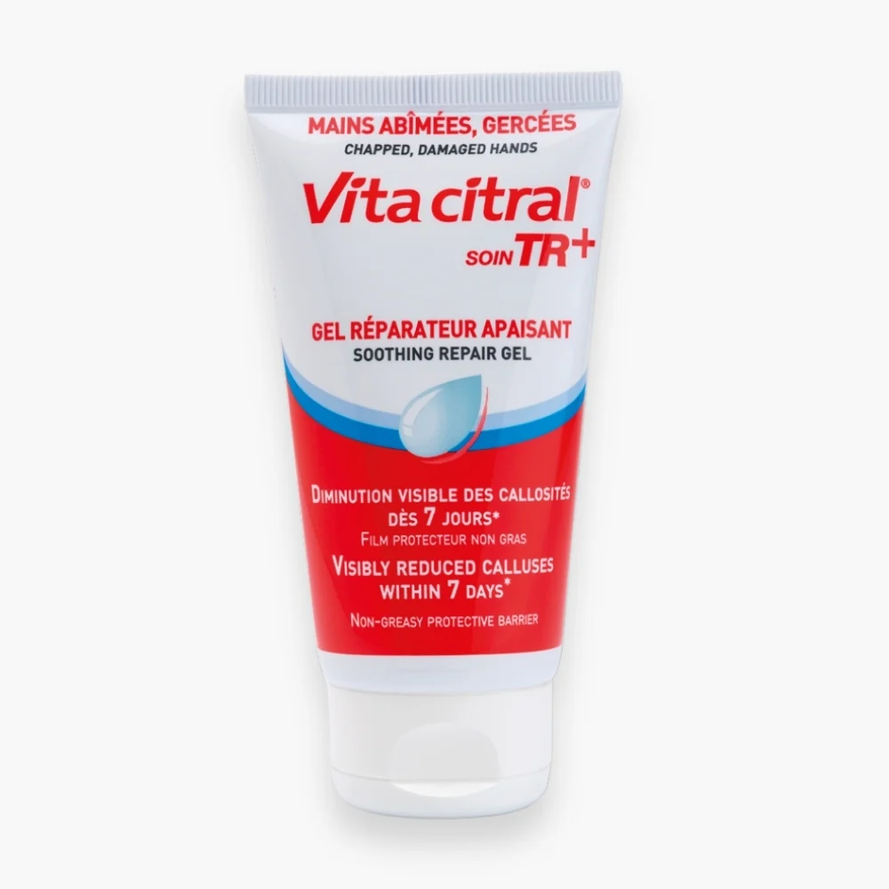 Vita Citral Soin Tr Gel Reparateur Apaisant Mains Abimees Gercees 75ml