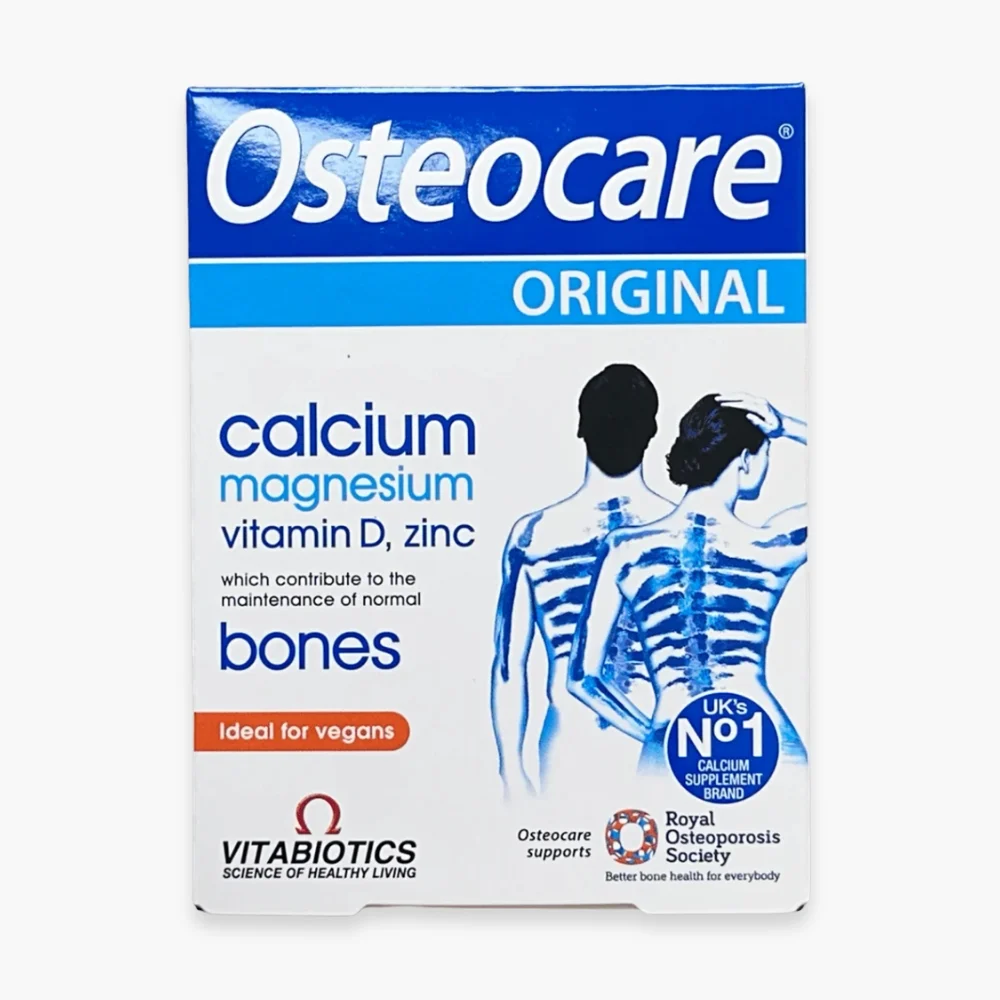 Vitabiotics Osteocare Original Os Calcium Magnesium Vitamine D Zinc 30 Comprimes 4