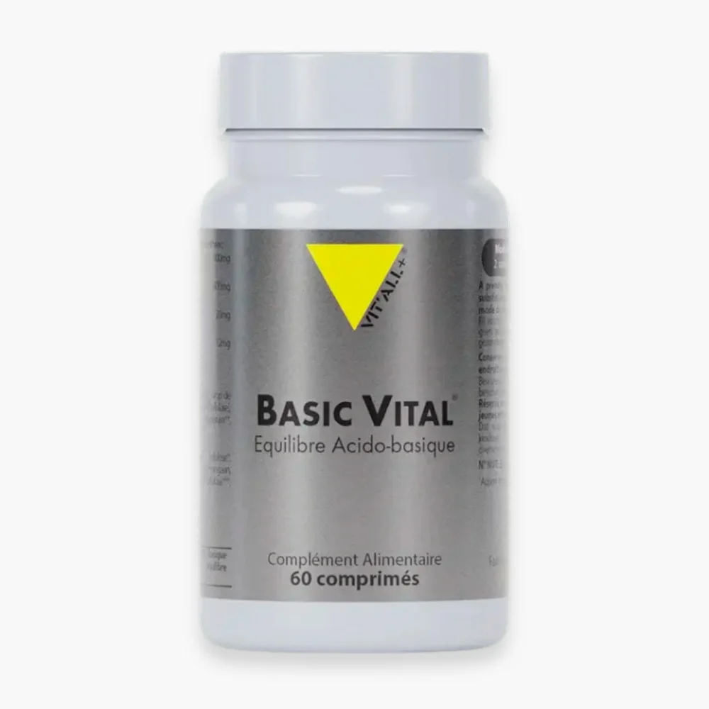 Vitall Basic Vital Equilibre Acido Basique 60 Comprimes