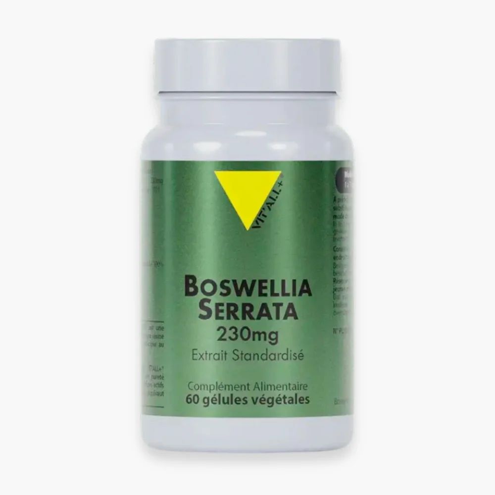 Vitall Boswellia Serrata 230mg Extrait Standardise 60 Gelules