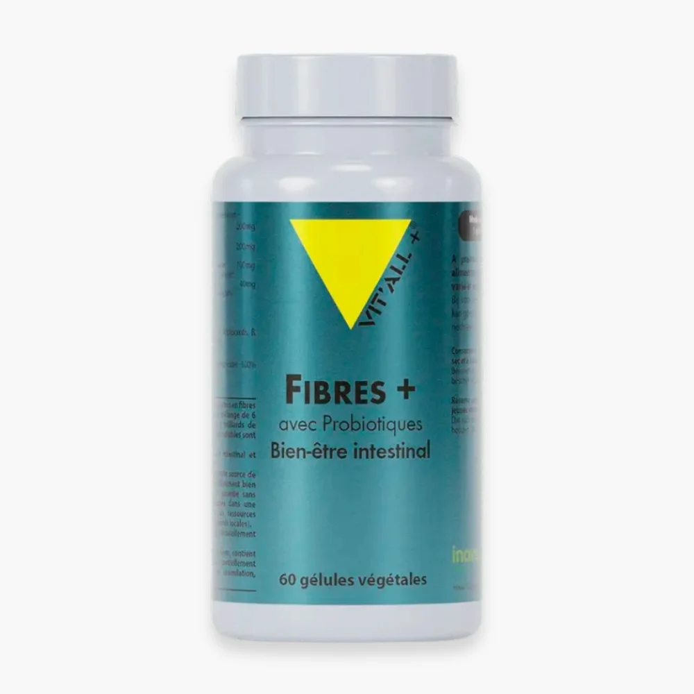 Vitall Fibres Avec Probiotiques Bien Etre Intestinal 30 Gelules
