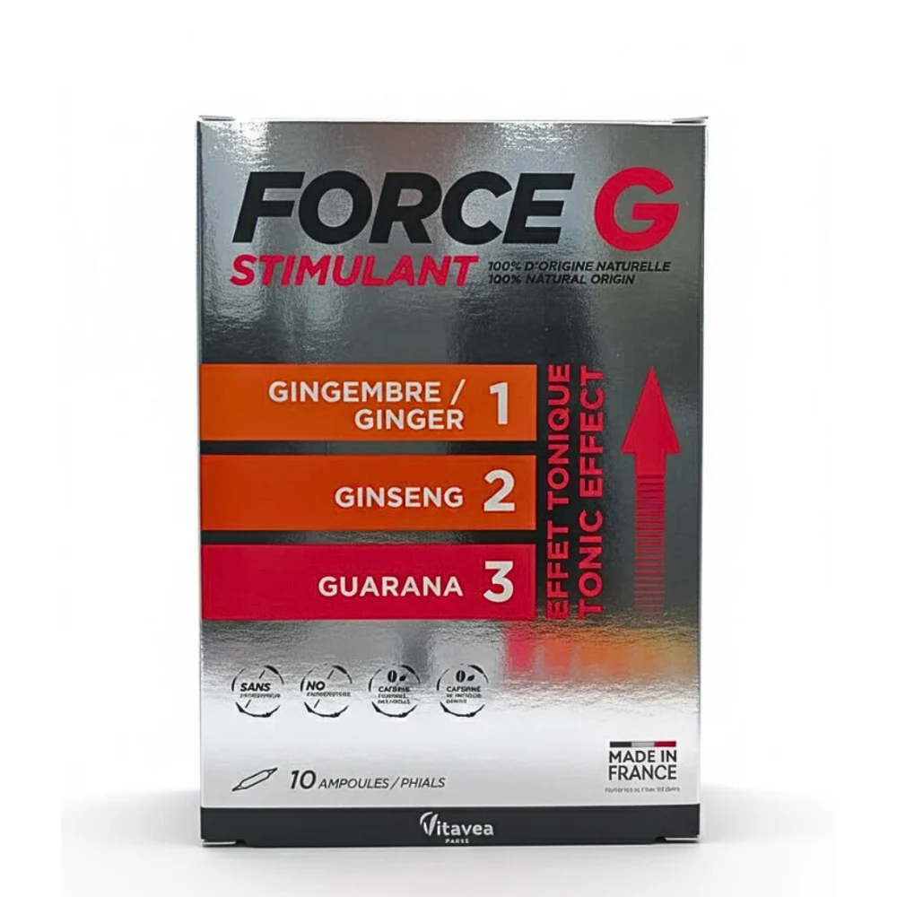 Vitavea Force G Stimulant Ampoules 10x10ml