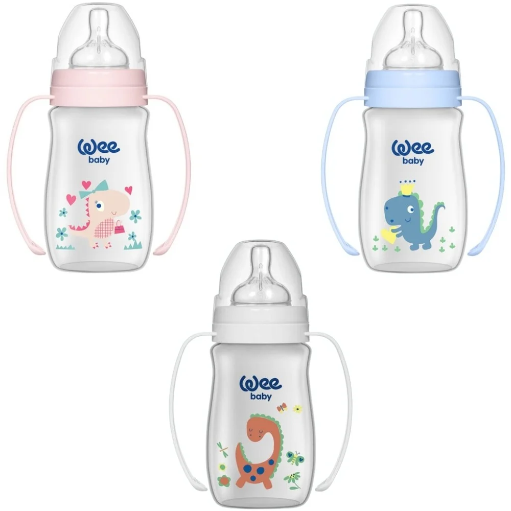 Wee Baby Biberon Large Avec Poignees 0 6 Mois 250ml 138 F