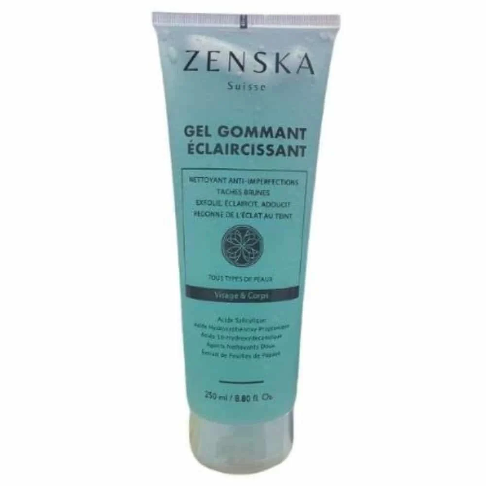 Zenska Gel Gommant Eclaircissant Anti Taches 250ml