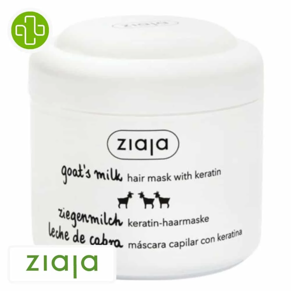 Ziaja Goat Milk Masque Capillaire Fortifiant A La Keratine 200ml