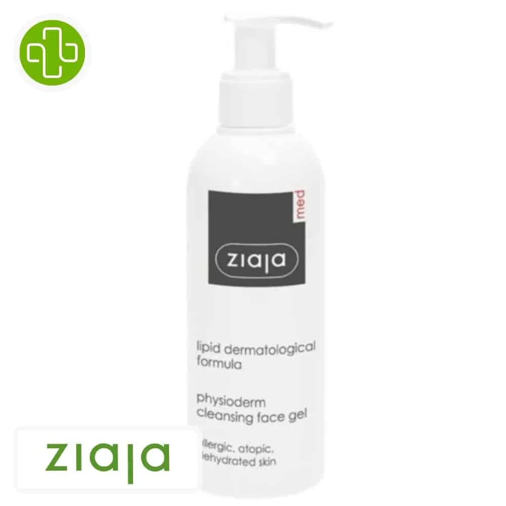 Ziaja Med Physioderm Gel Nettoyant 200ml