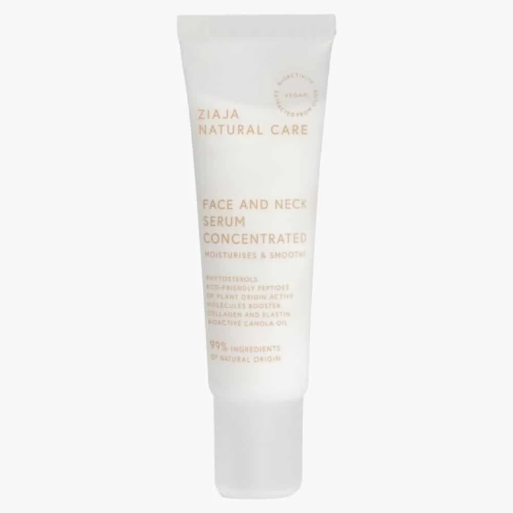 Ziaja Natural Care Serum Concentre Visage Et Cou Vegan 30ml