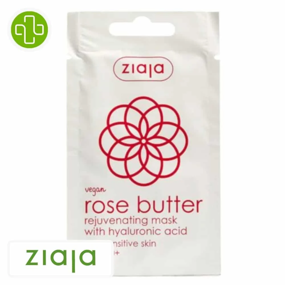 Ziaja Rose Butter Masque Rajeunissant A L Acide Hyaluronique 7ml
