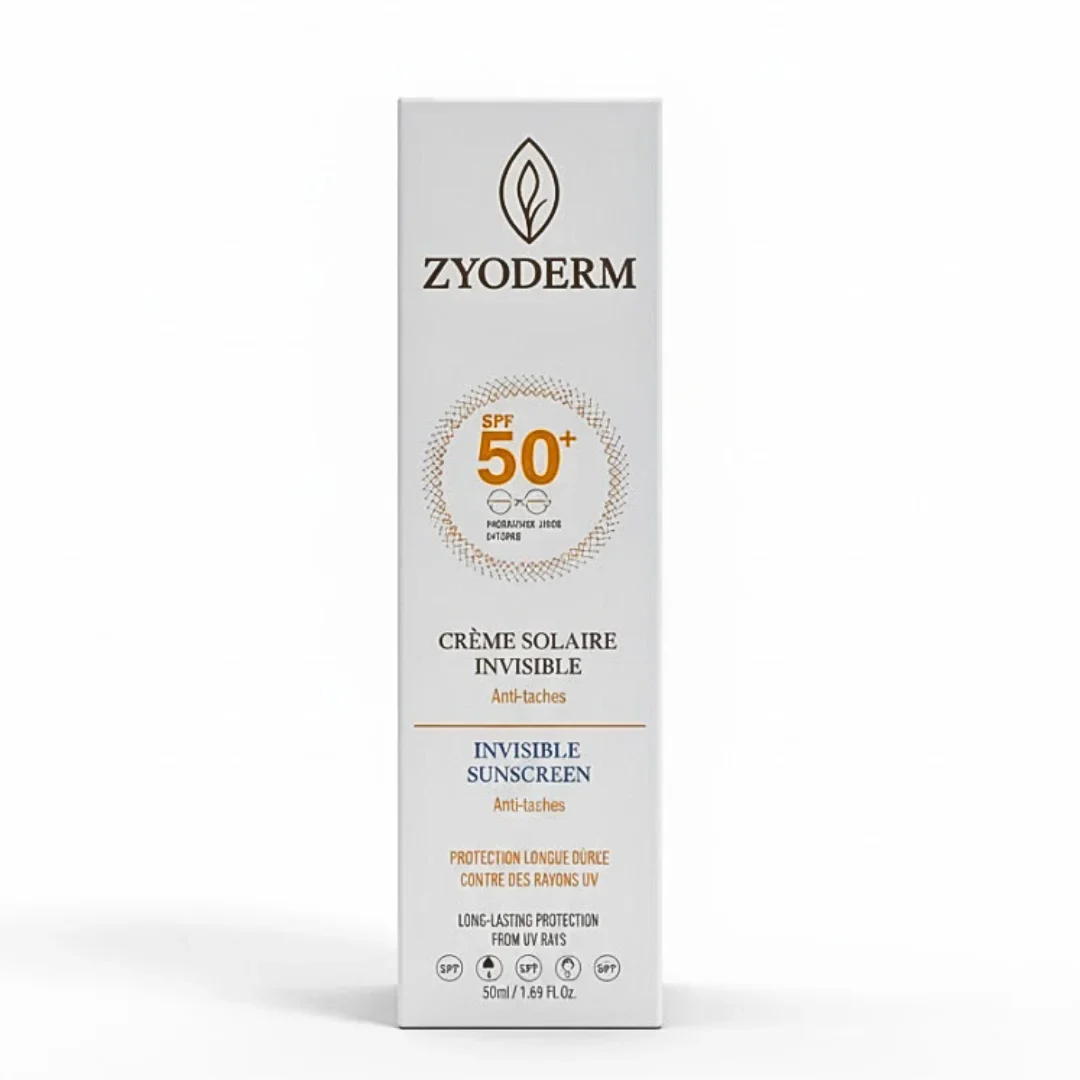 Zyoderm Creme Solaire Invisible Anti Tache Spf50